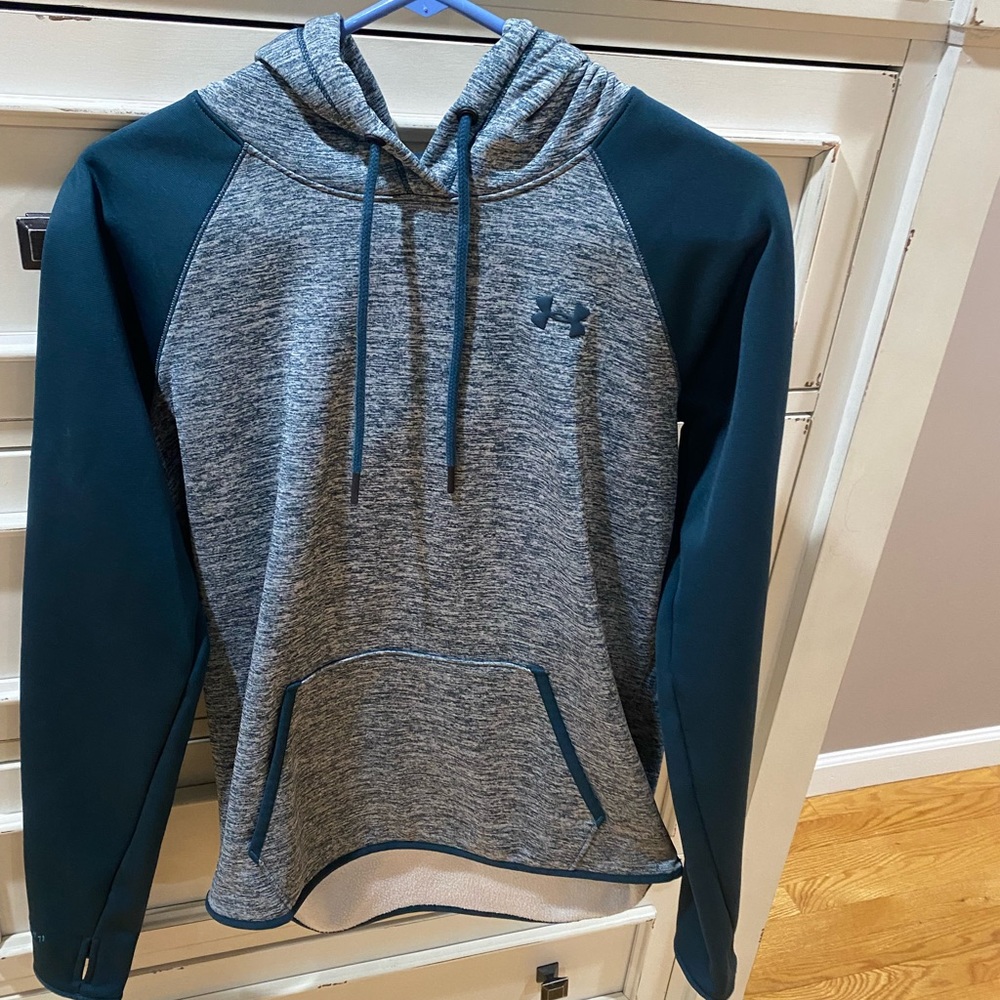 Teal Under Armour hoodie